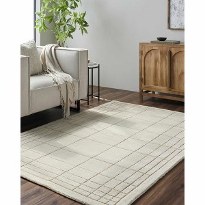 Hauteloom Sedna Brown Wool Area Rug - 1 of 4