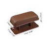 Unique Bargains Universal Anti-Fatigue Car Armrest Adjustable Height Left Elbow Support Pad - 4 of 4