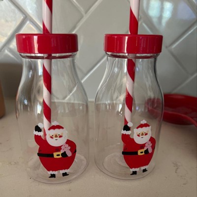 12oz Christmas Santa Tumbler With Straw - Wondershop™ : Target