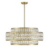 Savoy House Renzo 6 - Light Pendant in  Warm Brass - 3 of 4