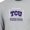 NCAA TCU Horned Frogs Men's Gray Long Sleeve T-Shirt - 3 of 3