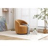 CAVINAS 360 Degree Swivel Chairs, Fabric Barrel Chair, Swivel Accent Chair, Single Sofa Chair, Round Armchair for Living Room, Bedroom - 2 of 4