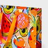 Medium Vogue Gift Bag with Foil - Tabitha Brown for Target: Multicolor Botanical Fruit Pattern, 10"x12.75"x5" - image 3 of 3