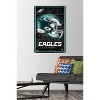 Trends International NFL Philadelphia Eagles - Neon Helmet 23 Unframed Wall Poster Prints - 2 of 4