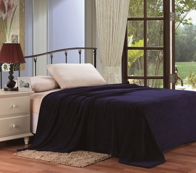 Ultra Plush Navy Design King Size Microplush Blanket main image 0