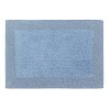 Home Weavers Luxury Collection 100% Cotton Tufted Bathroom Rug, Non-Slip Latex Bath Rug - 2 of 4