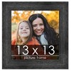 PosterPalooza | Square Contemporary Black Picture Frame - UV Acrylic, Foam Board Backing, Hanging Hardware - 2 of 4