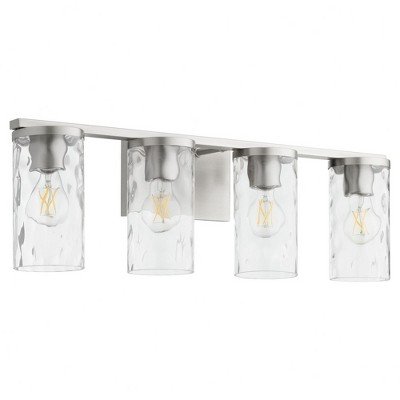 Quorum Lighting Steinway 4 - Light Vanity in  Satin Nickel