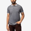 XRAY Men's Short Sleeve Pieced Pique Tipped Polo - 3 of 4