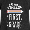 Girls' - Instant Message - Hello First Grade Fitted Short Sleeve Graphic T-Shirt - 2 of 4