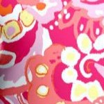 pink burst paisley