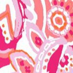 pink burst paisley