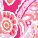 pink burst paisley