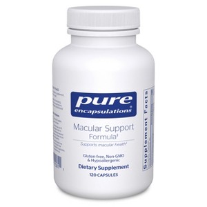 Pure Encapsulations Macular Support Formula - Hypoallergenic Supplement with Enhanced Antioxidant Formula for Healthy Eyes* - 120 Capsules - 1 of 4