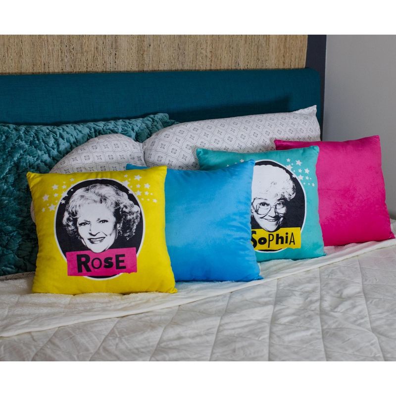 Just Funky The Golden Girls 14-Inch Character Throw Pillows | Set of 4, 3 of 7