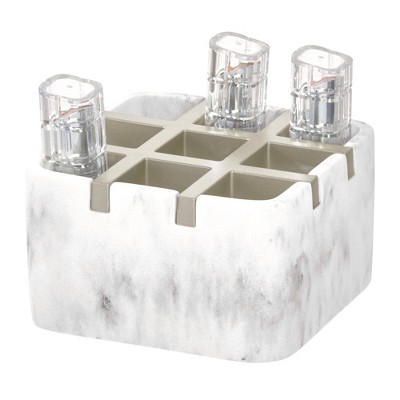 Dakota Cosmetic Organizer White - iDESIGN
