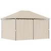 Outsunny 10' x 13' Outdoor Patio Gazebo Canopy Shelter with 6 Removable Sidewalls, & Steel Frame for Garden, Lawn, Backyard and Deck - 4 of 4