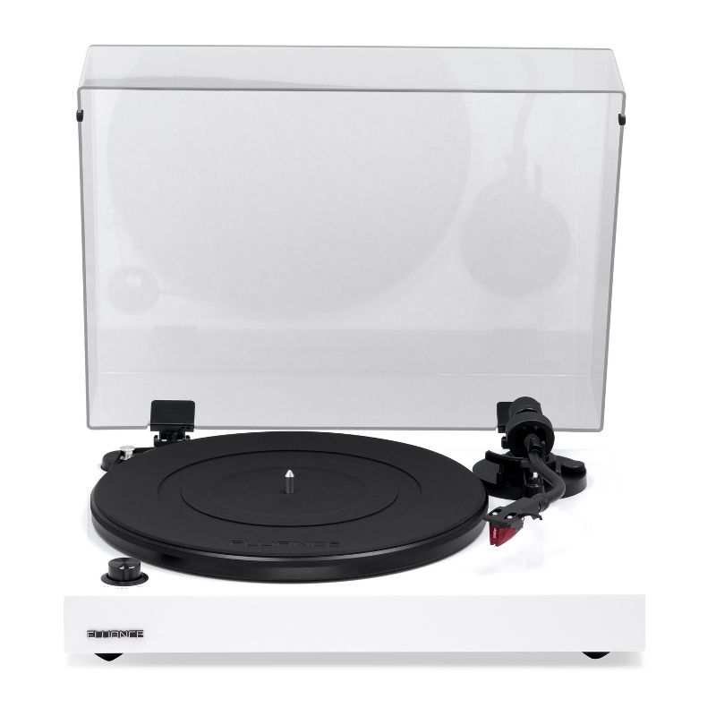 Fluance RT83 Reference High Fidelity Vinyl Turntable Record Player with Ortofon 2M Red Cartridge & Speed Control Motor, 5 of 10