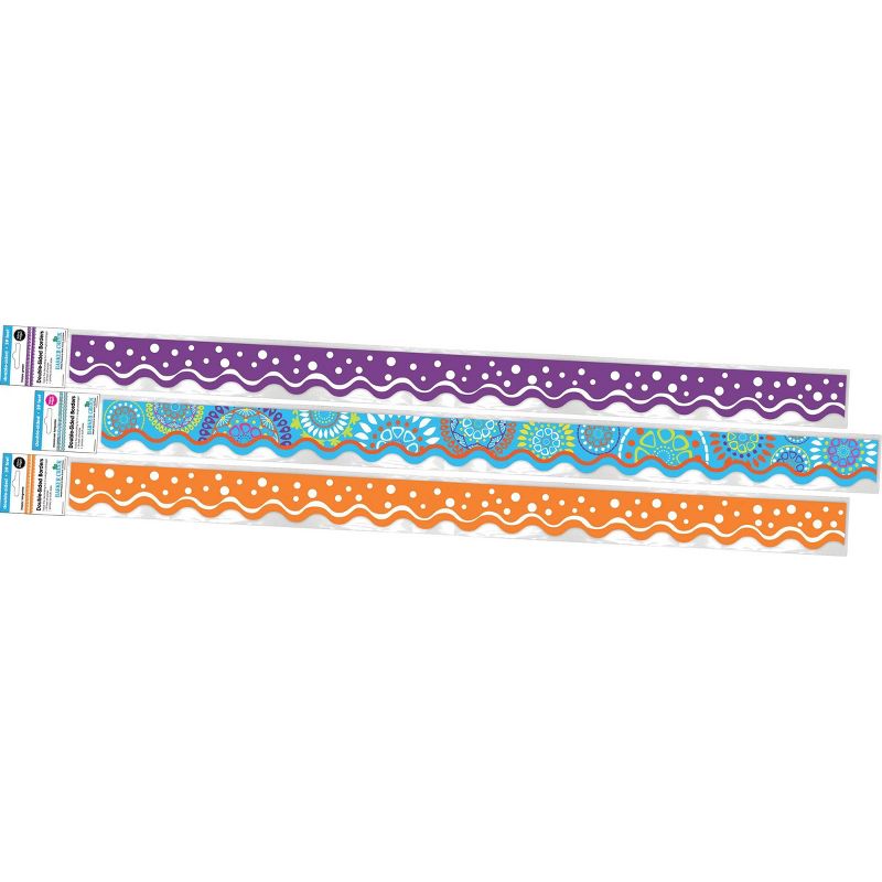 3pk Moroccan Style Double-Sided Scalloped Classroom Borders - Barker Creek, 5 of 6