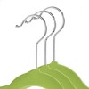 Casafield 11" Velvet Baby Hangers for Infant & Toddler Clothes, Set of 100 - 2 of 4