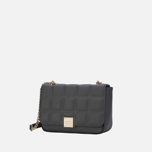 MKF Collection Nyra quilted Vegan Leather Women’s Shoulder bag by Mia K - Charcoal - 1 of 4
