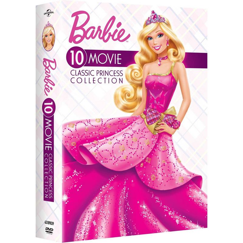 Barbie: 10-Movie Classic Princess Collection (DVD), 2 of 4