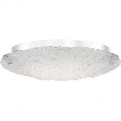Quoizel Lighting Winter 1 - Light Flush Mount in  Polished Chrome