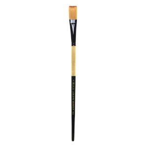 Dynasty Black Gold Series Long Handled Synthetic Flat Brushes, Series 1526 - 1 of 1