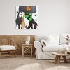 Stupell Industries Witch Broom Halloween Black Cat  Canvas Art - 3 of 4