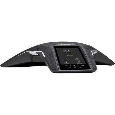 Konftel 800 IP Conference Station - Corded/Cordless - Bluetooth - Black - VoIP - Caller ID - Speakerphone - 1 x Network (RJ-45) - USB - PoE Ports