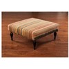 Mark & Day Burgkirchen 18"H x 31"W x 31"D Bohemian/Global Camel Ottoman - 2 of 4