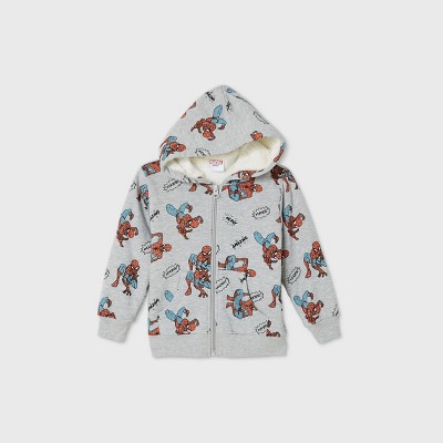 girls spiderman hoodie