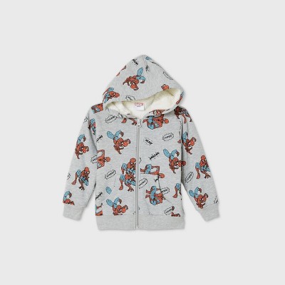 sherpa lined hoodie toddler boy