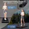Portable Folding Treadmill, Walking Pad Treadmill, Under Desk Running Machine with LED Display & Wide Belt for Home and Office - 2 of 4