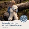 Bearington Scruffy White Plush Teddy Bear Stuffed Animal, 18 inch - 2 of 4