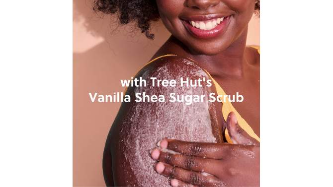 Tree Hut Shea Sugar Vanilla &#38; Jasmine Body Scrub - 18oz, 2 of 16, play video