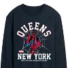 Men's - Marvel - Spider-man Collegiate Long Sleeve Graphic T-Shirt - 2 of 4