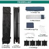 TackView 12x12 Pop Up Gazebo, Canopy Tent with Mosquito Netting, One Push Setup for Backyard Patio Garden with 4 Sand Bags - 2 of 4