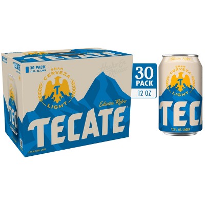 Tecate Light Mexican Lager Beer - 30pk12 fl oz Cans