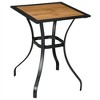 Maggift Patio End Tables, Modern Decorative Side Tables, Stylish Design for Patio, Living Room, Indoor and Outdoor Use, Brown, 47.24"*25.59"*19.69" - 4 of 4