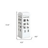 12"  Faux Leather Telephone Booth Jewelry Box - 3 of 4