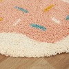 4' Round Donut Kids' Shag - Balta Rugs - image 3 of 4