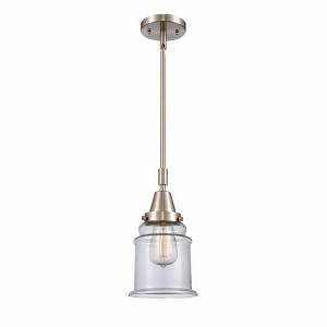 Canton - 1 Light Stem Hung Mini Pendant In Industrial Style-11.13 Inches Tall and 6.5 Inches Wide - 1 of 1