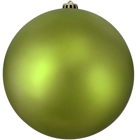 Northlight 4ct Green Velvet Glass Christmas Ball Ornaments with Gold  Snowflakes 3 (80mm)