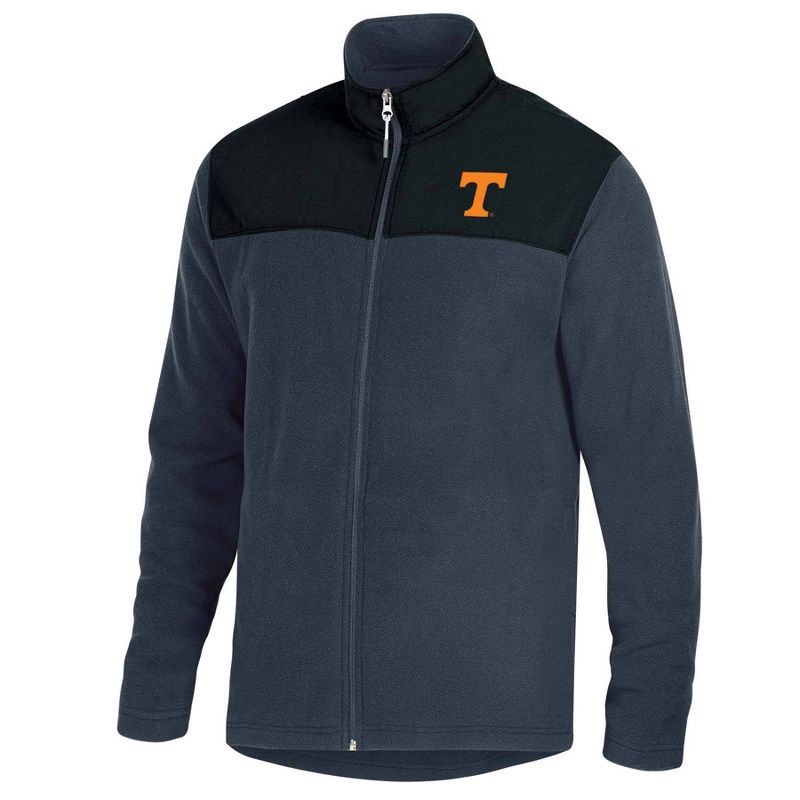 NCAA Tennessee Volunteers Gray Fleece Full Zip Jacket, 1 of 4