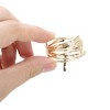 Unique Bargains Women's Irregular Lines Ponytail Buckle Hair Clip 1 Pc - 4 of 4