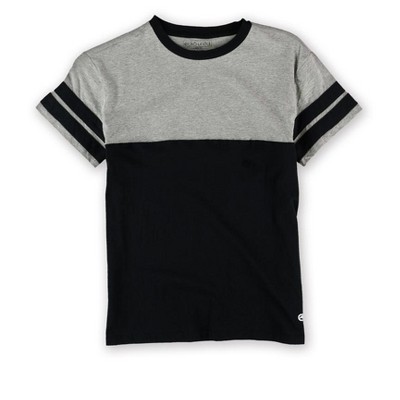 Ecko Unltd. Womens Colorblock Stripe Sleeve Basic T-Shirt