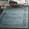 Vintage VTG265 Power Loomed Indoor Area Rug - Light Blue/Dark Blue - 4'x5'7" - Safavieh. - 2 of 4