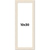 PosterPalooza | 10x30 Wide Barnwood Picture Frame, UV Acrylic, 6 Finishes - Grey, Brown, White, and Black - 2 of 4