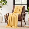Chanasya Bevel Acrylic Knit Boho Throw Blanket With Tassels - 4 of 4